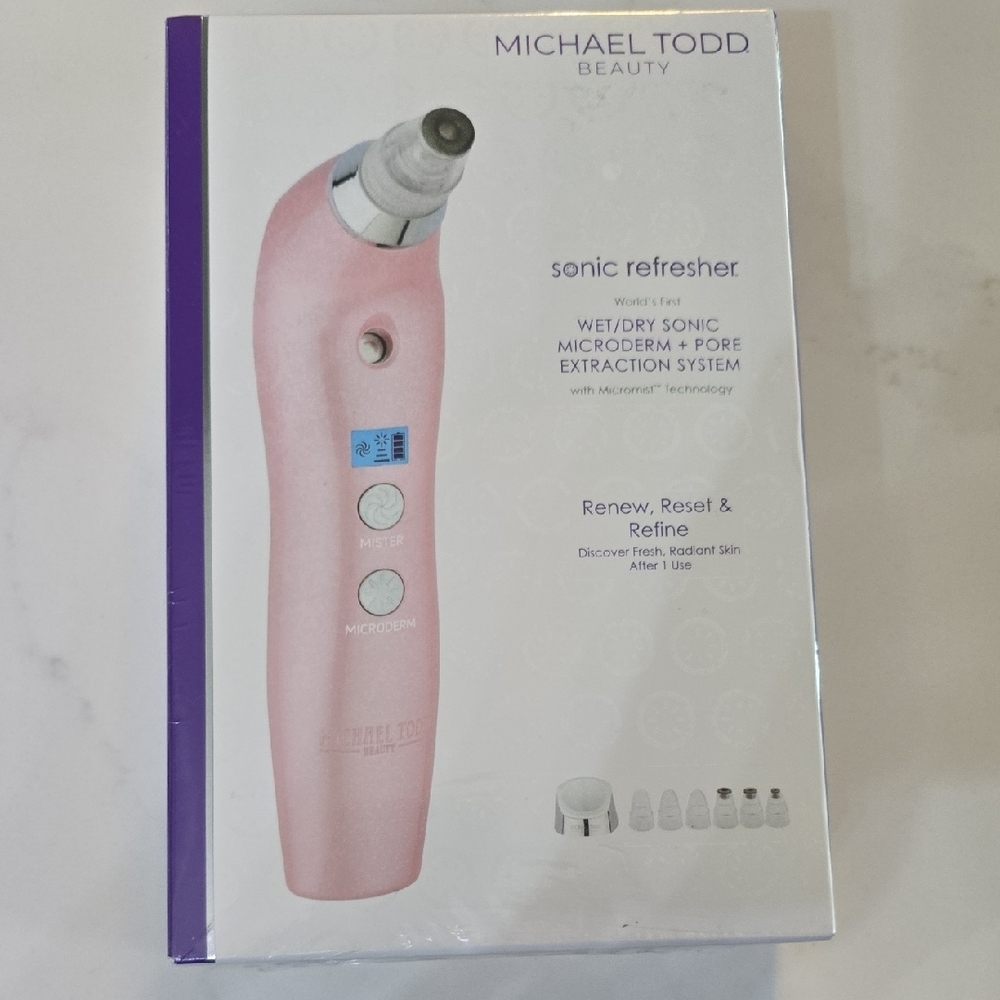 Pink Skincare Tool with Rounded Head and Modern Design